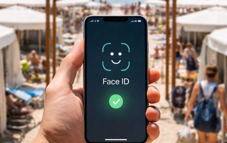 Mar del Plata con Face ID