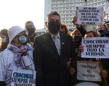 Las últimas palabras de Chocobar antes del veredicto: Cumplí con la ley