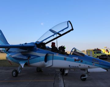 Conocé el avión Pampa III hecho en el país