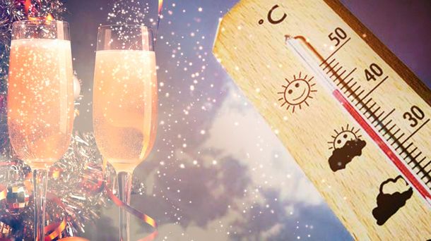 Calor y probables precipitaciones para Fin de Año