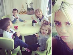 el reencuentro de wanda nara con sus hijos el reencuentro de wanda nara con sus hijos