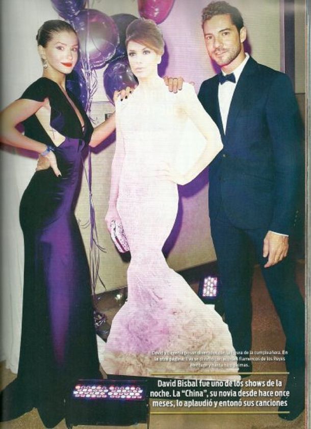 China Suárez y Bisbal, enamorados, entre la música y estrellas de la televisión internacional