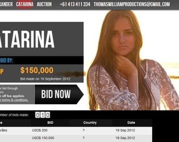 Una joven brasileña vende su virginidad al mejor postor