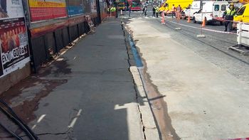 peligro de derrumbe de un edificio en construccion en villa urquiza peligro de derrumbe de un edificio en construccion en villa urquiza