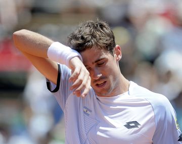 La desilusión del tenista bahiense