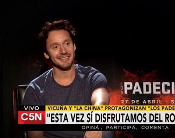 Vicuña, con su sonrisa irresistible, habló con Fer Arena