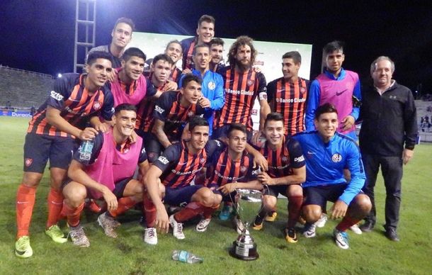 El festejo de San Lorenzo con la Copa de Verano 2018