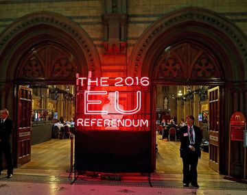 Las imágenes del Brexit en el Reino Unido