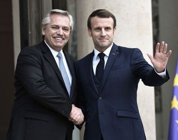 Ballotage en Francia: Alberto Fernández apoyó a Emmanuel Macron