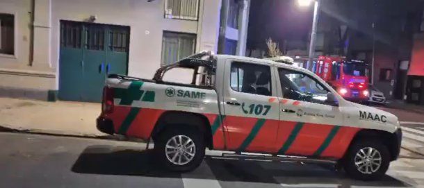 Incendio en la terraza de un edificio de Palermo: ardió un quincho