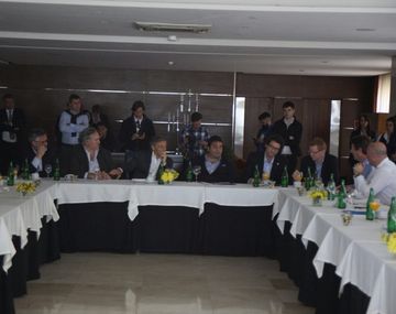 Reunión del Gobierno con empresarios. Imagen de archivo&nbsp;