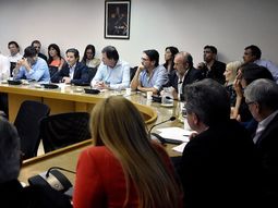 Foto archivo. Reunión de la comisión de Presupuesto de Diputados. Diciembre 2016.