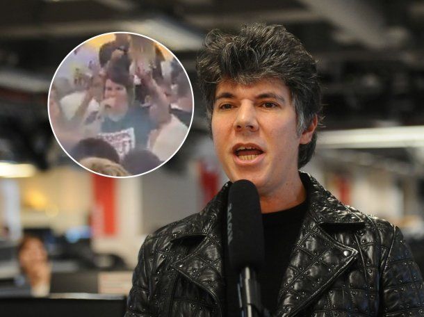 El blooper de Maxi Trusso en una fiesta en Punta del Este