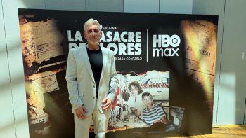 Matías Bagnato en la presentación de La masacre de Flores. Foto: (Noe Ríos)