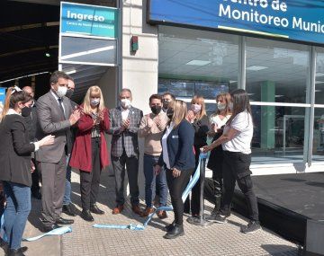 Ituzaingó: Descalzo y Massa inauguraron el nuevo Centro de Monitoreo Municipal