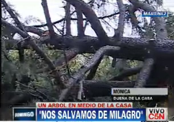 Las lluvias afectaron el norte del conurbano bonaerense