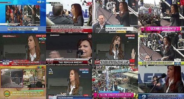 Y un día volvió la cadena nacional (de Cristina)