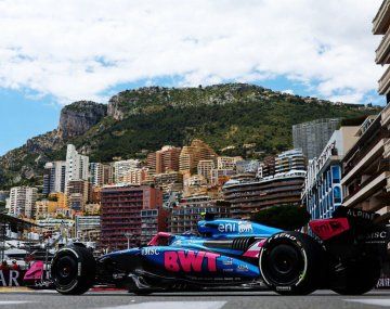 Colapinto finalizó 19° en una FP1 de menos a más en Mónaco