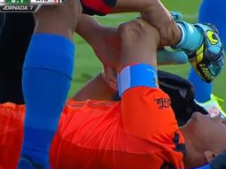 El argentino dejó el campo gritando del dolor El argentino dejó el campo gritando del dolor