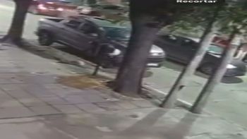 Un auto atropelló y escapó, en San Justo Un auto atropelló y escapó, en San Justo