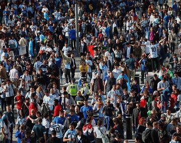 Histórico: las Malvinas presentes en Wembley