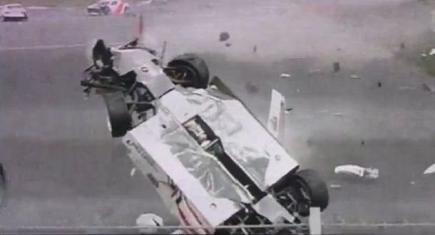 Mirá este escalofriante choque durante una carrera en Corea del Sur