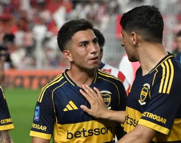 No se vio en TV: el cruce de Velasco con Merentiel tras el empate de Boca ante Unión