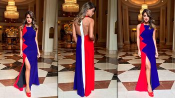 agustina casanova, deslumbrante en los oscar