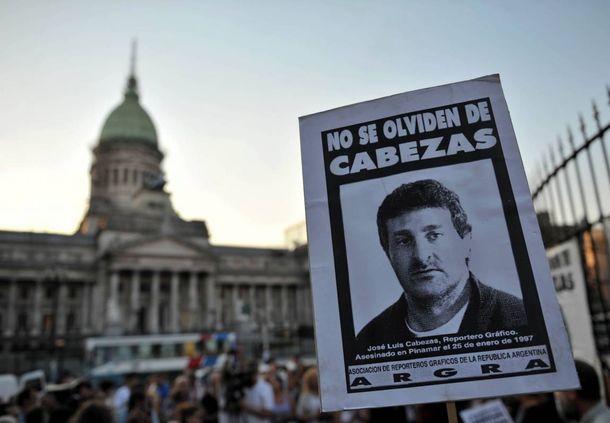 El reclamo de Justicia por el crimen de José Luis Cabezas