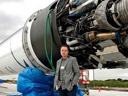 El millonario y emprendedor Elon Musk sigue con sus proyectos en el espacio El millonario y emprendedor Elon Musk sigue con sus proyectos en el espacio
