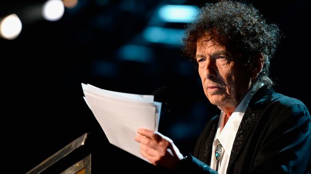 Se conoció el discurso de Bob Dylan por el premio Nobel.