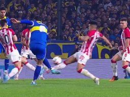 ley del ex: el golazo de marcos rojo a estudiantes ley del ex: el golazo de marcos rojo a estudiantes