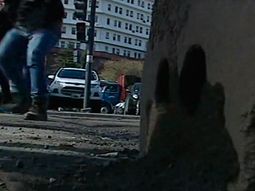 Agredieron al equipo de C5N en Comodoro Py tras la declaración de Lascurain