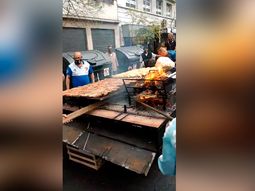 Chorimóvil: pura creatividad para un Día de la Lealtad en caravana vehicular