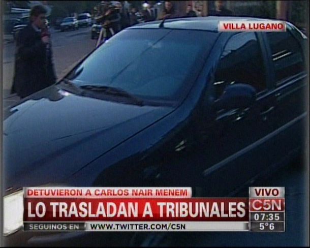 Trasladaron a los Tribunales de Talcahuano a Carlitos Nair