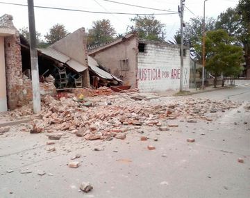 Un pueblo en ruinas por el sismo que se sintió con fuerza en Salta