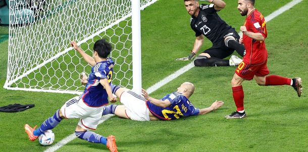 FIFA respaldó la validez del segundo gol de Japón a España
