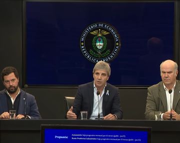 Luis Caputo detalló el plan de rebaja de retenciones.