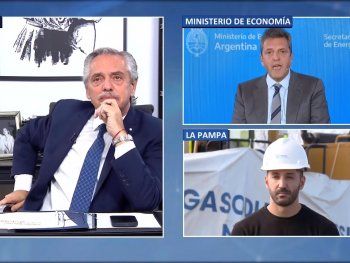 Se concretó la última soldadura del Gasoducto Néstor Kirchner