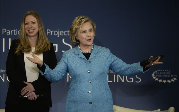 Hillary Clinton, de futura presidenta a abuela