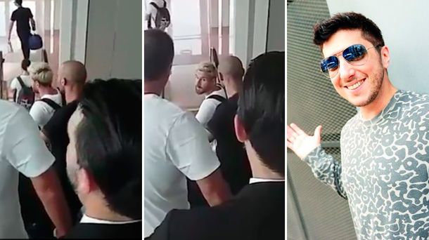 VIDEO: La reacción de Messi cuando Jey Mammon le gritó en el aeropuerto