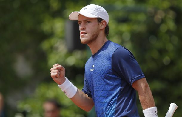 Schwartzman ganó e irá por la hazaña frente a Federer en Roland Garros