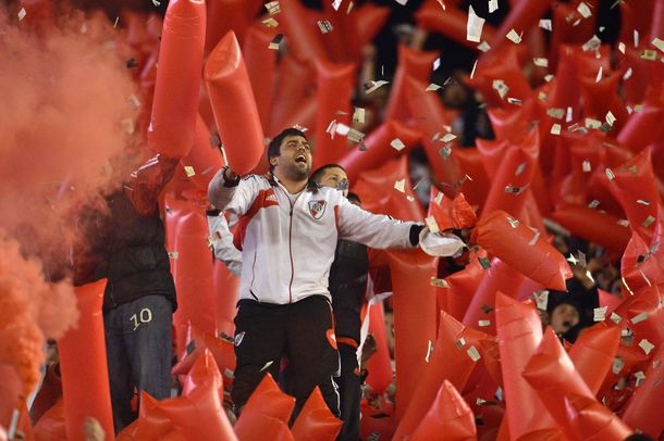 Mirá el recibimiento de los hinchas de River en el Superclásico copero