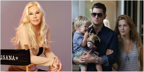 Susana Giménez escribió un mensaje de apoyo para Noah Bublé.