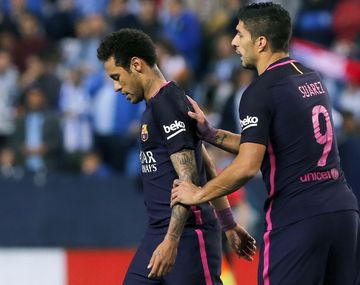 El brasileño vio la roja en la derrota ante el Málaga