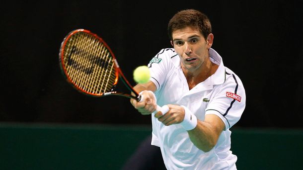 Con el pie izquierdo: por Copa Davis, Delbonis perdió el primer punto ante Goffin