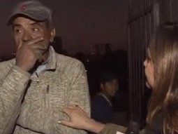 Escándalo en Chile: periodista hizo llorar a un hombre que perdió todo en un incendio