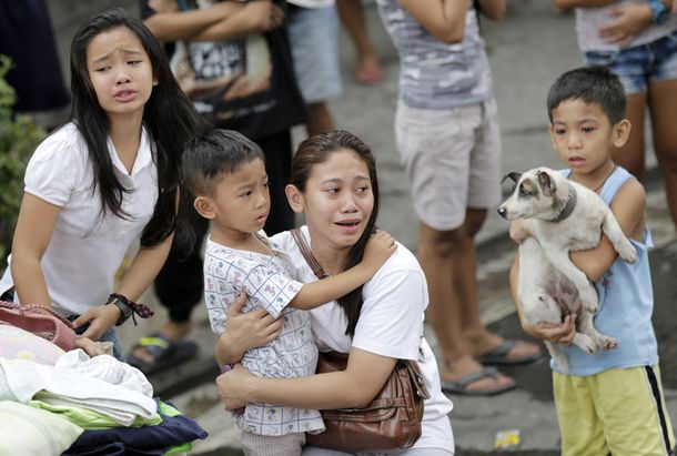 Las imágenes del papa Francisco en Filipinas