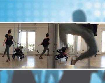 Mirá el divertido baile de una famosa actriz y su hijo para festejar una mudanza