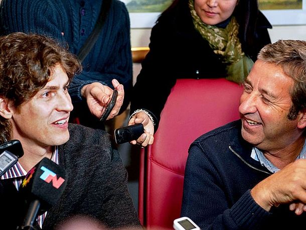 Cobos y Lousteau, dos ex enemigos que no se guardan rencor